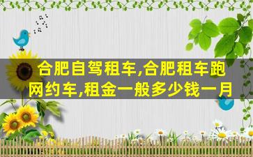 合肥自驾租车,合肥租车跑网约车,租金一般*一月 合肥自驾租车,合肥租车跑网约车,租金一般*一月